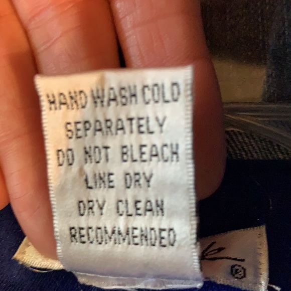 ULTRA PINK Vintage Y2K Royal Blue Bejeweled Halter Sleeveless Tank Top in Large - Picture 6 of 6